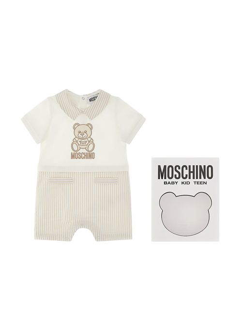 Pagliaccetto, neonato, logato. MOSCHINO | MUY07K LFA0184313